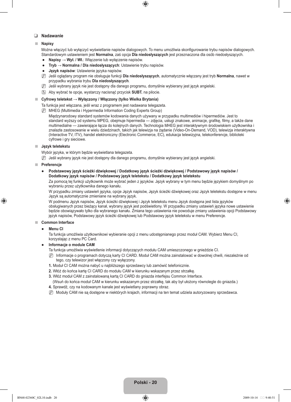 Samsung LE26B450C4W User Manual | Page 84 / 326