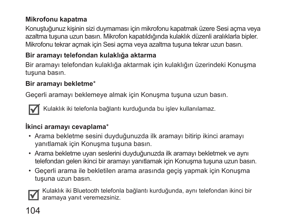 Samsung HM6450 User Manual | Page 106 / 191