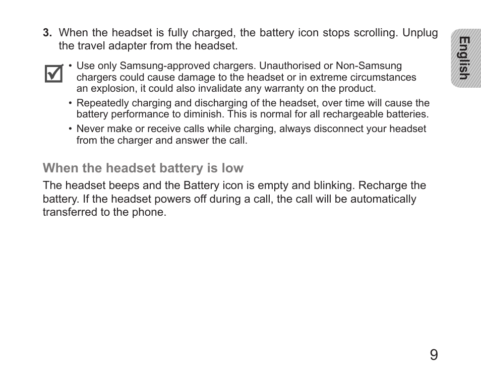 Samsung HM6450 User Manual | Page 11 / 191