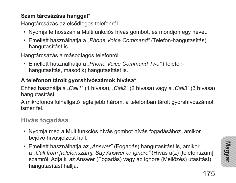 Samsung HM6450 User Manual | Page 177 / 191