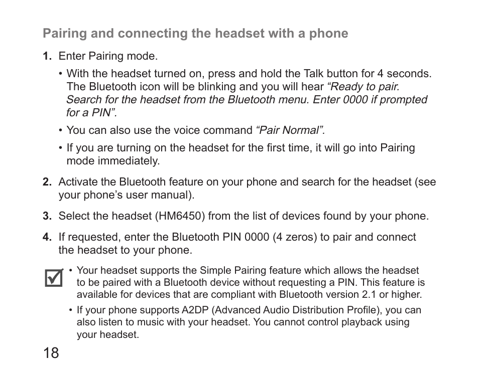 Samsung HM6450 User Manual | Page 20 / 191