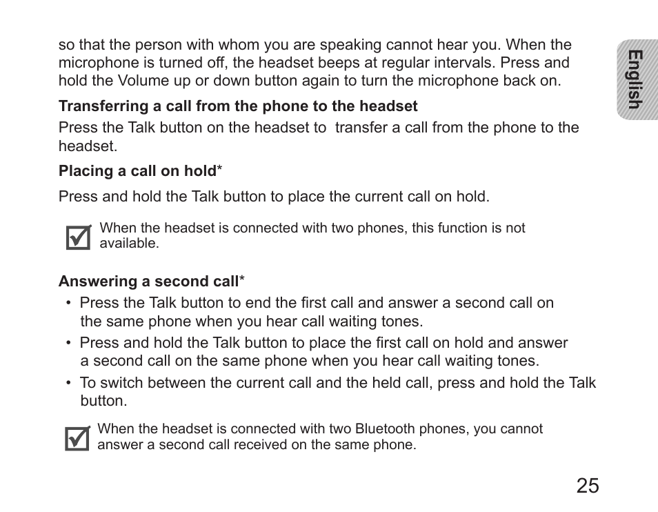 Samsung HM6450 User Manual | Page 27 / 191