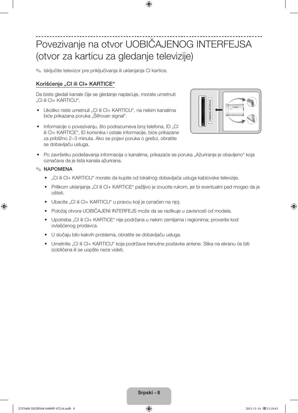 Samsung UE22F5410AW User Manual | Page 170 / 289