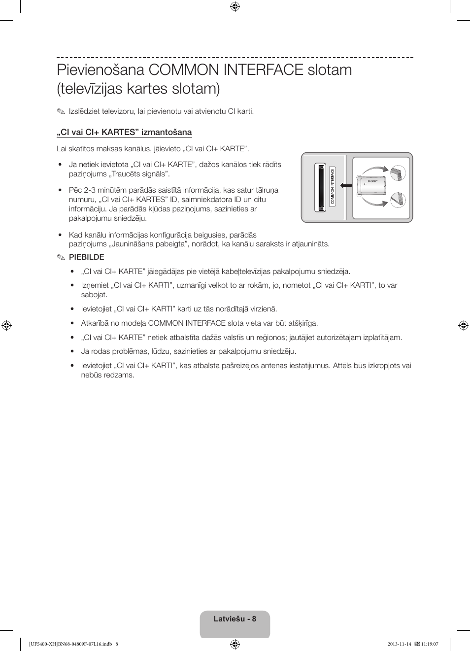 Samsung UE22F5410AW User Manual | Page 242 / 289