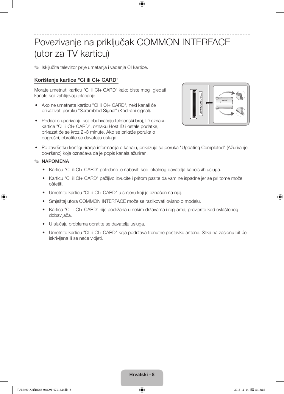 Samsung UE22F5410AW User Manual | Page 98 / 289