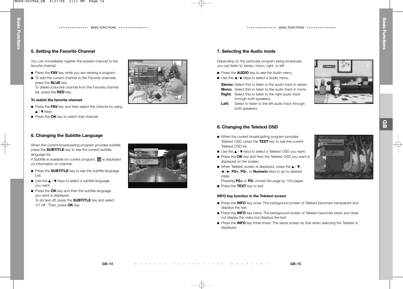 Samsung DTB-B360 User Manual | Page 40 / 62