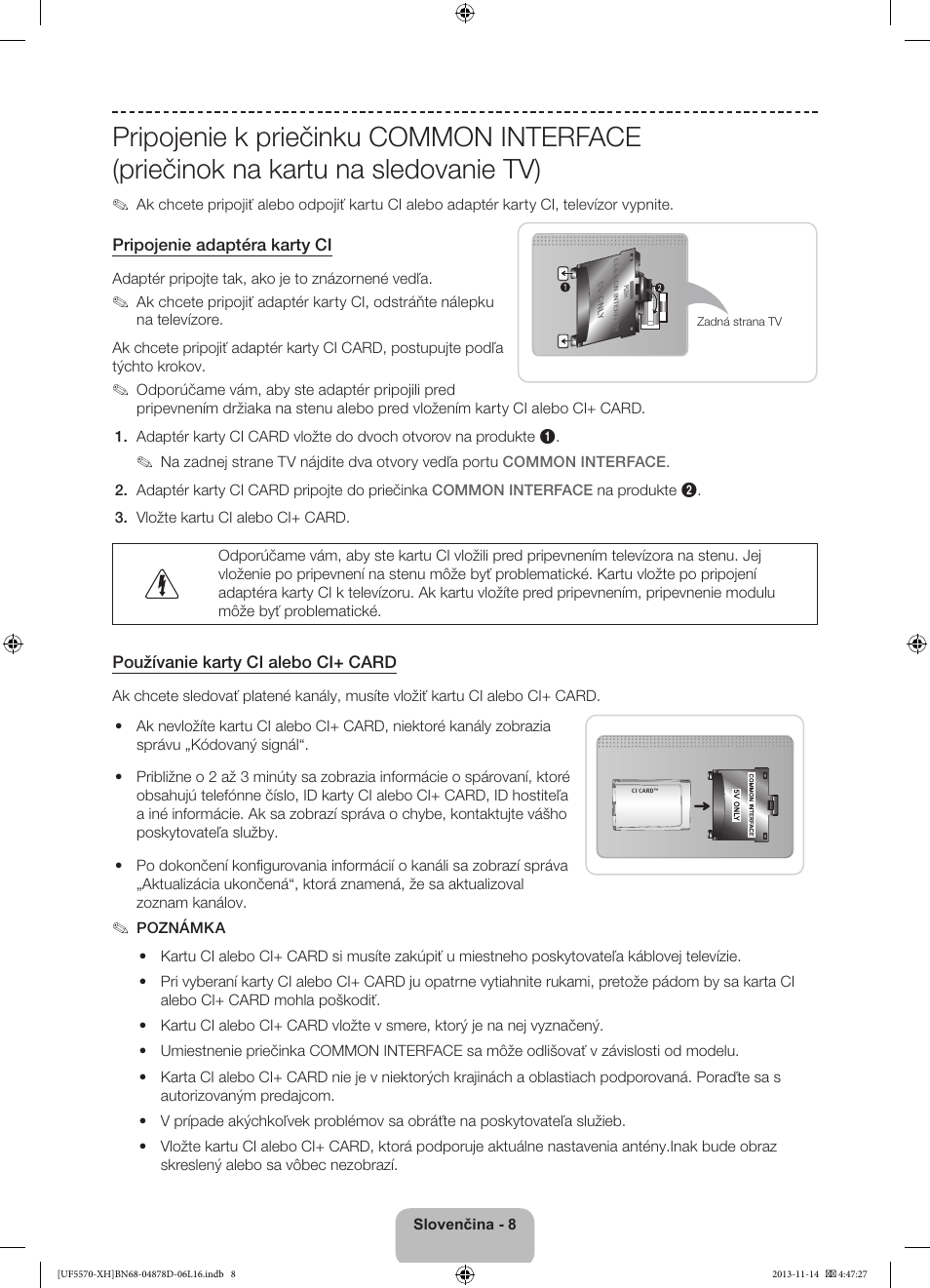 Samsung UE46F5570SS User Manual | Page 134 / 289