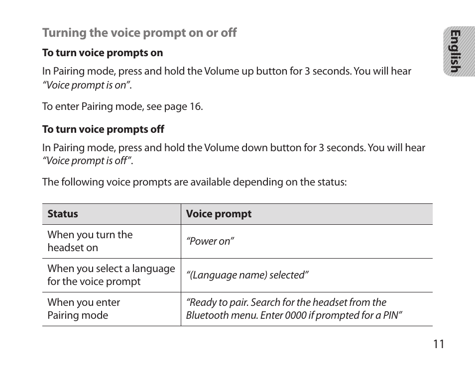 Samsung HM3700 User Manual | Page 13 / 213