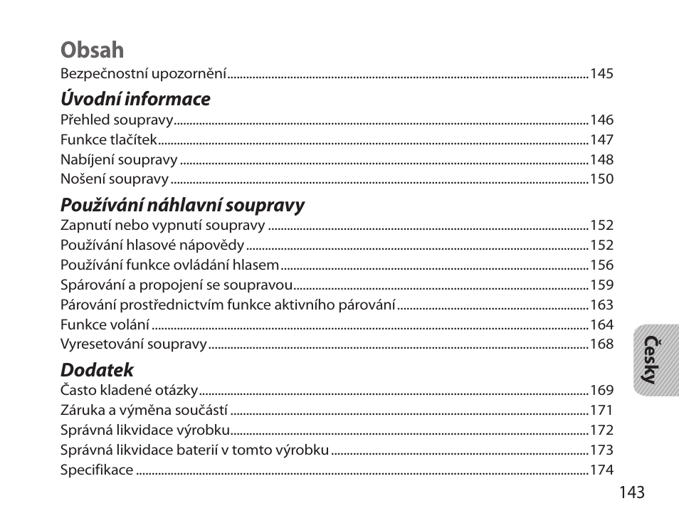 Samsung HM3700 User Manual | Page 145 / 213