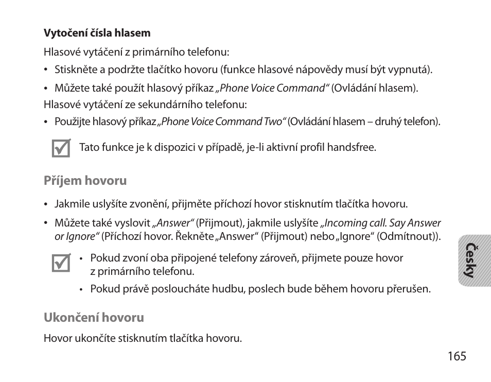 Samsung HM3700 User Manual | Page 167 / 213