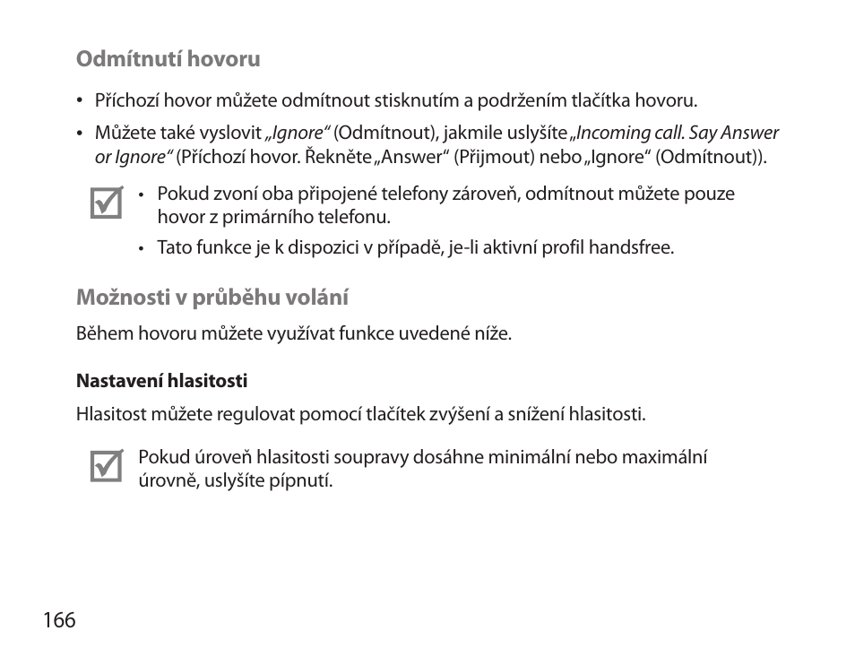 Samsung HM3700 User Manual | Page 168 / 213