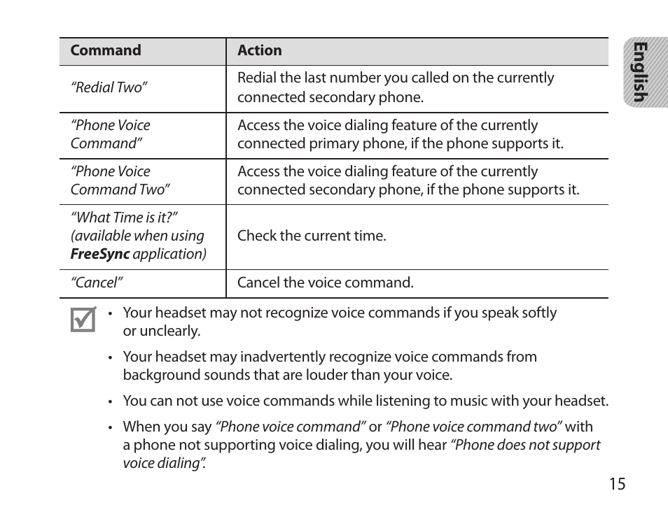Samsung HM3700 User Manual | Page 17 / 213