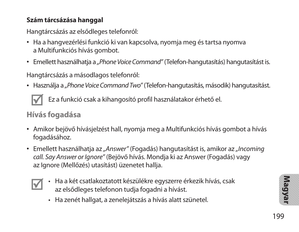Samsung HM3700 User Manual | Page 201 / 213
