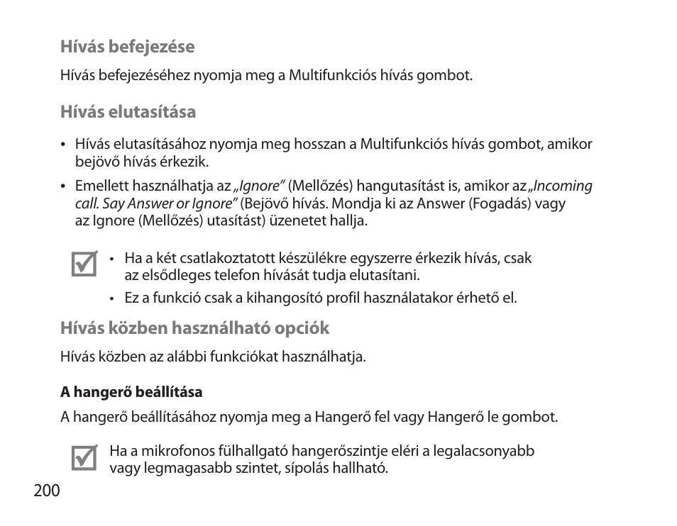 Samsung HM3700 User Manual | Page 202 / 213