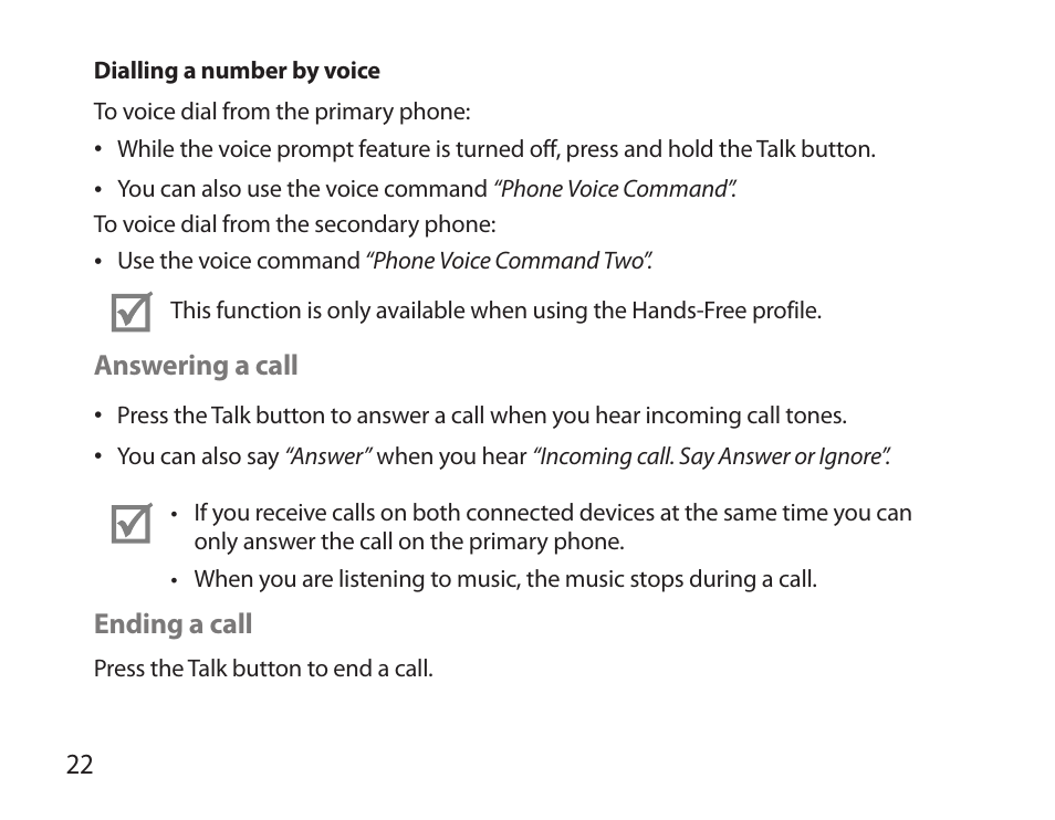 Samsung HM3700 User Manual | Page 24 / 213
