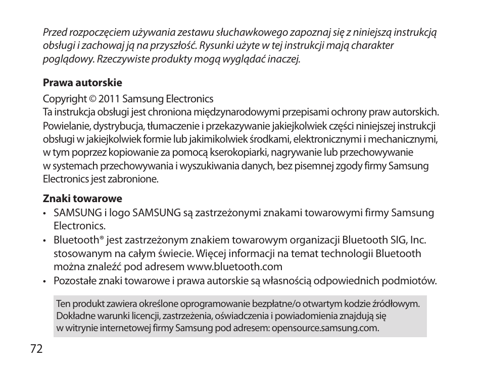 Samsung HM3700 User Manual | Page 74 / 213
