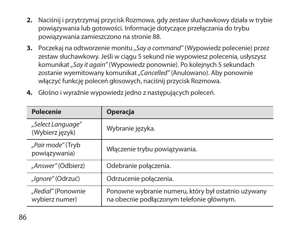 Samsung HM3700 User Manual | Page 88 / 213