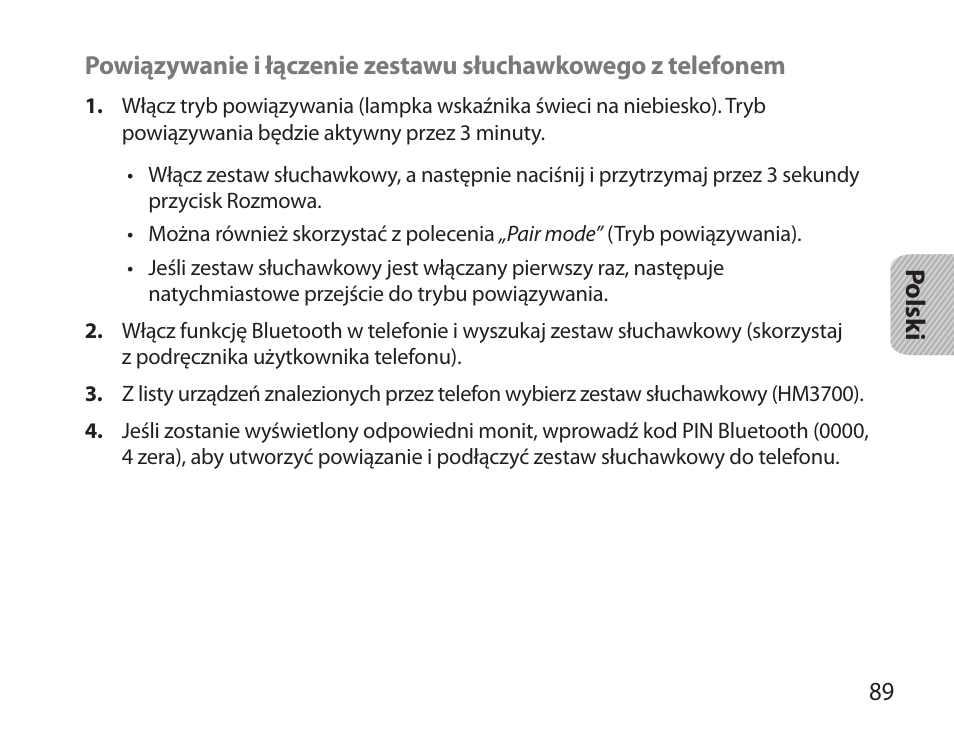 Samsung HM3700 User Manual | Page 91 / 213
