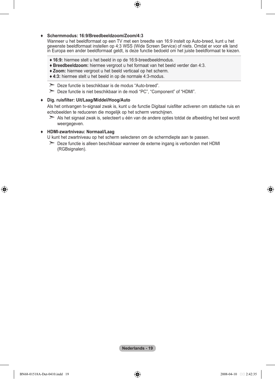 Samsung LE32A330J1N User Manual | Page 123 / 413