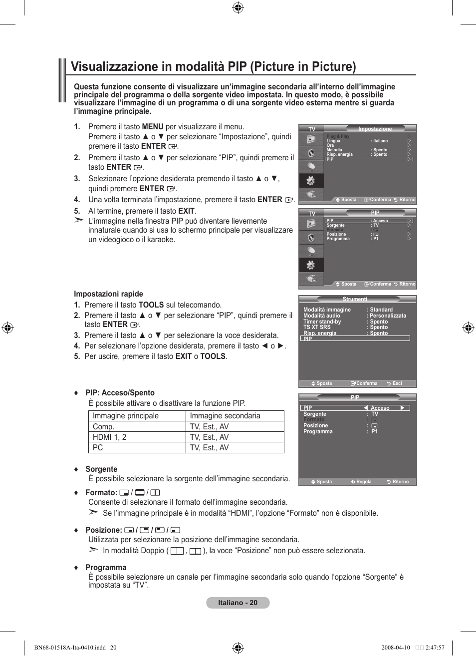 Samsung LE32A330J1N User Manual | Page 158 / 413