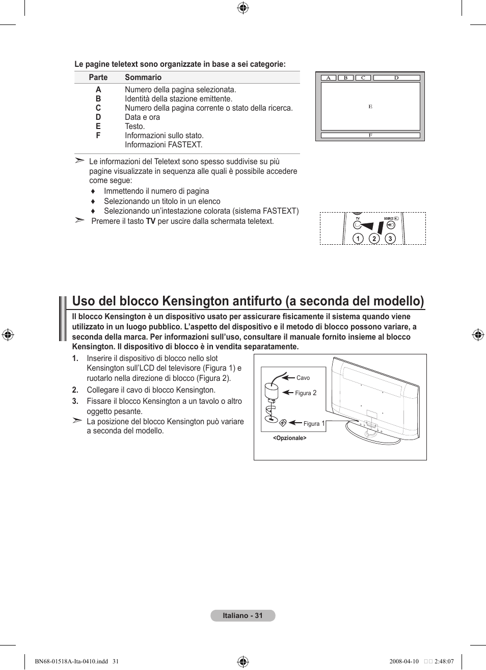 Samsung LE32A330J1N User Manual | Page 169 / 413