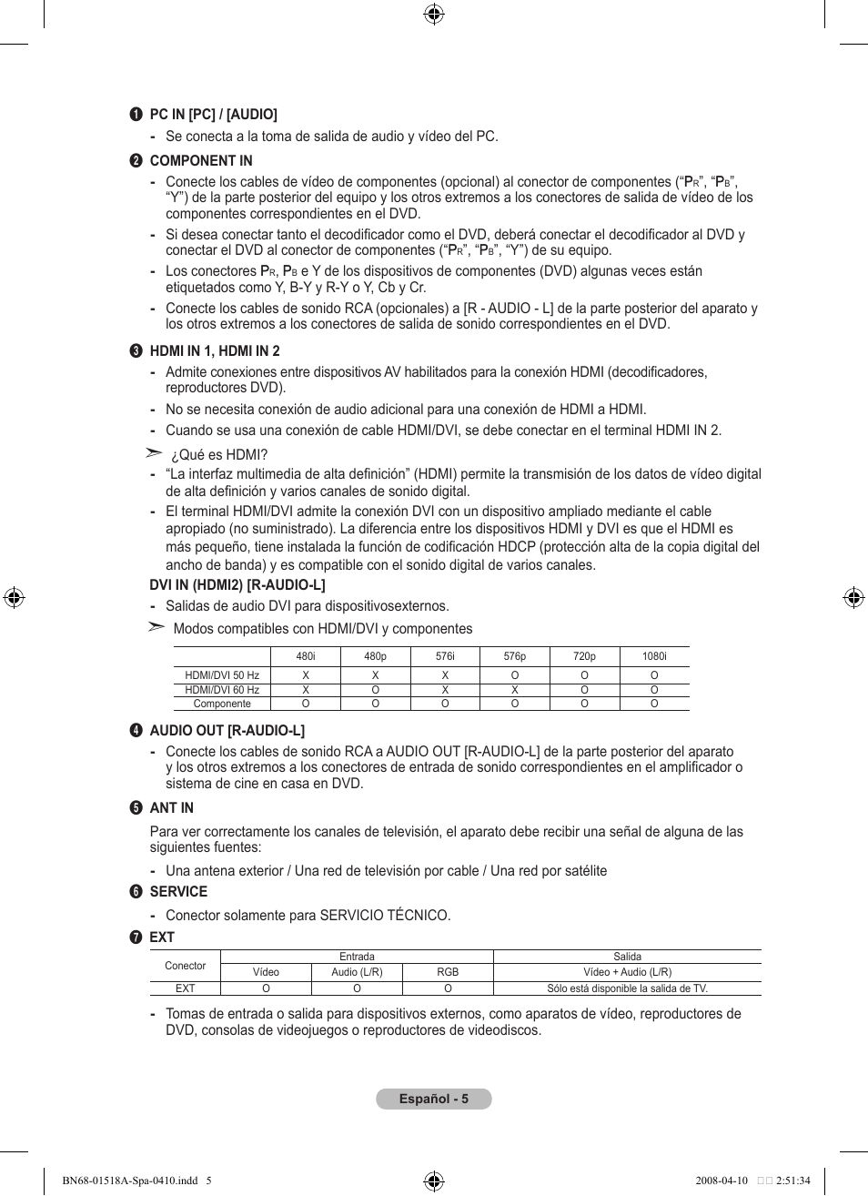 Samsung LE32A330J1N User Manual | Page 179 / 413