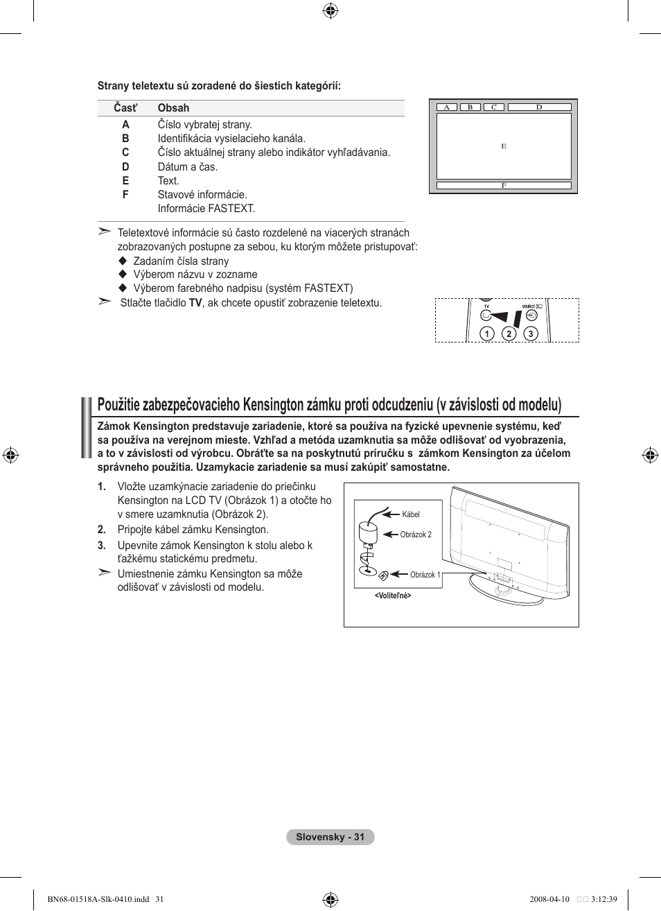 Samsung LE32A330J1N User Manual | Page 375 / 413