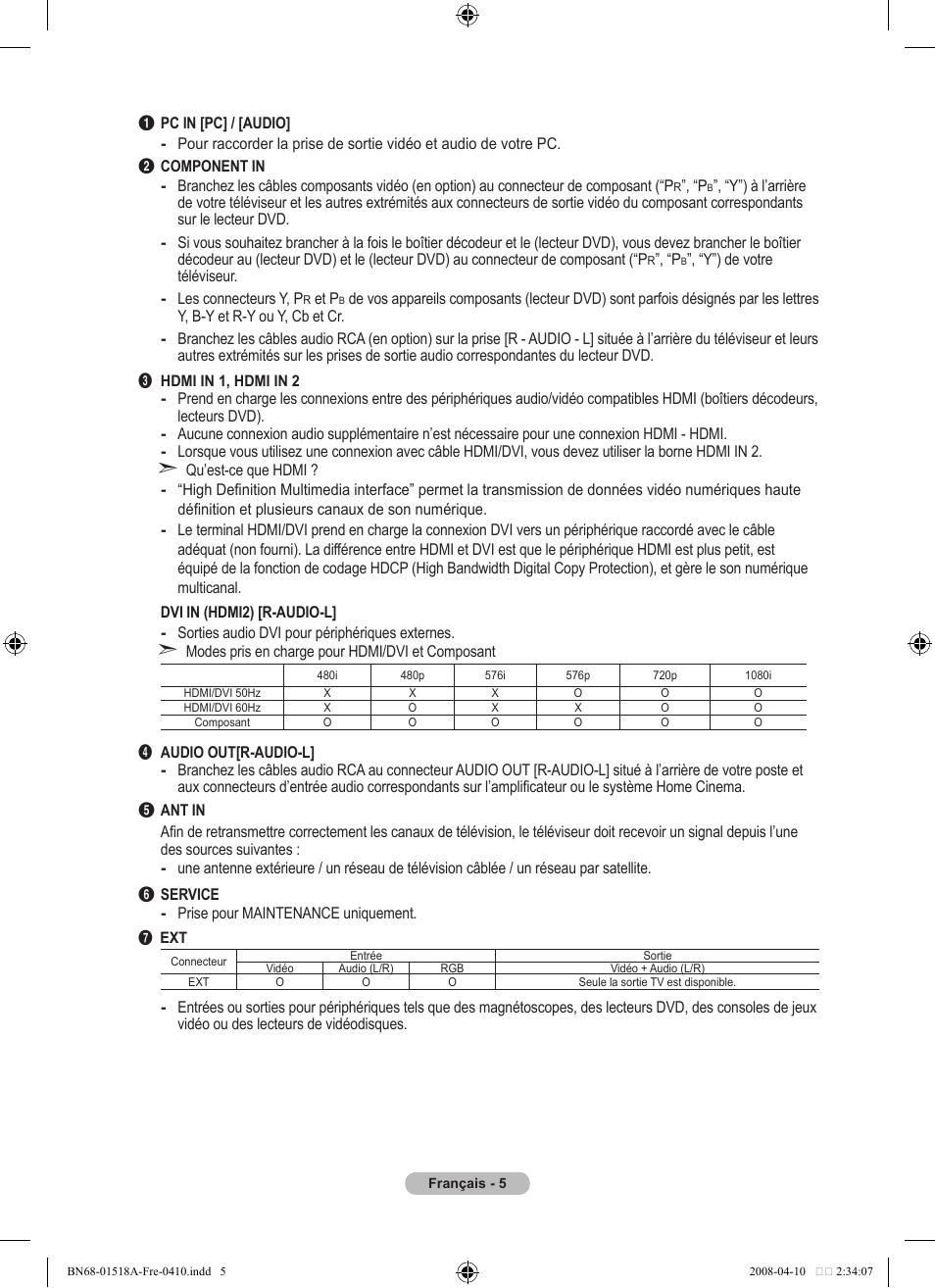 Samsung LE32A330J1N User Manual | Page 41 / 413