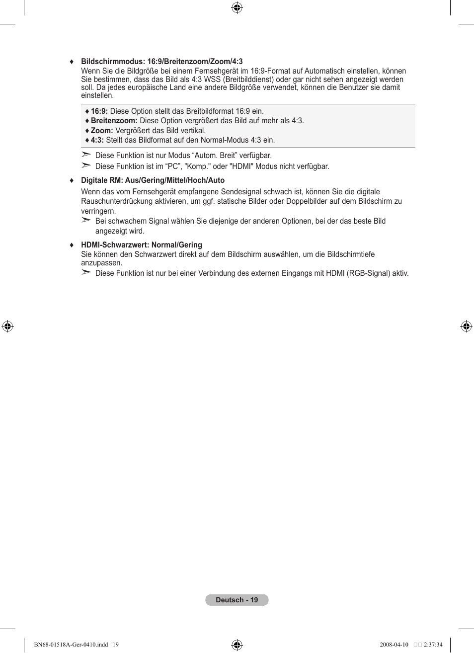 Samsung LE32A330J1N User Manual | Page 89 / 413