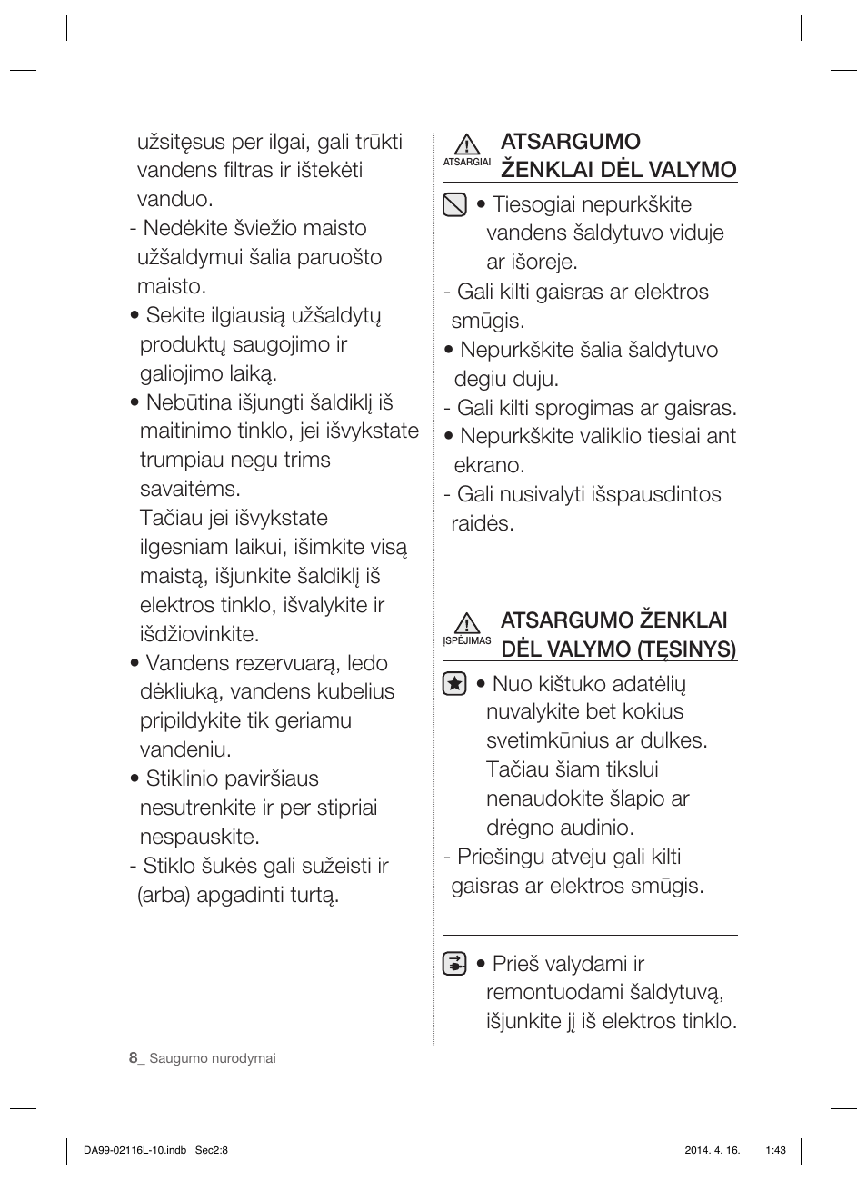 Samsung RL55VTEBG User Manual | Page 194 / 240