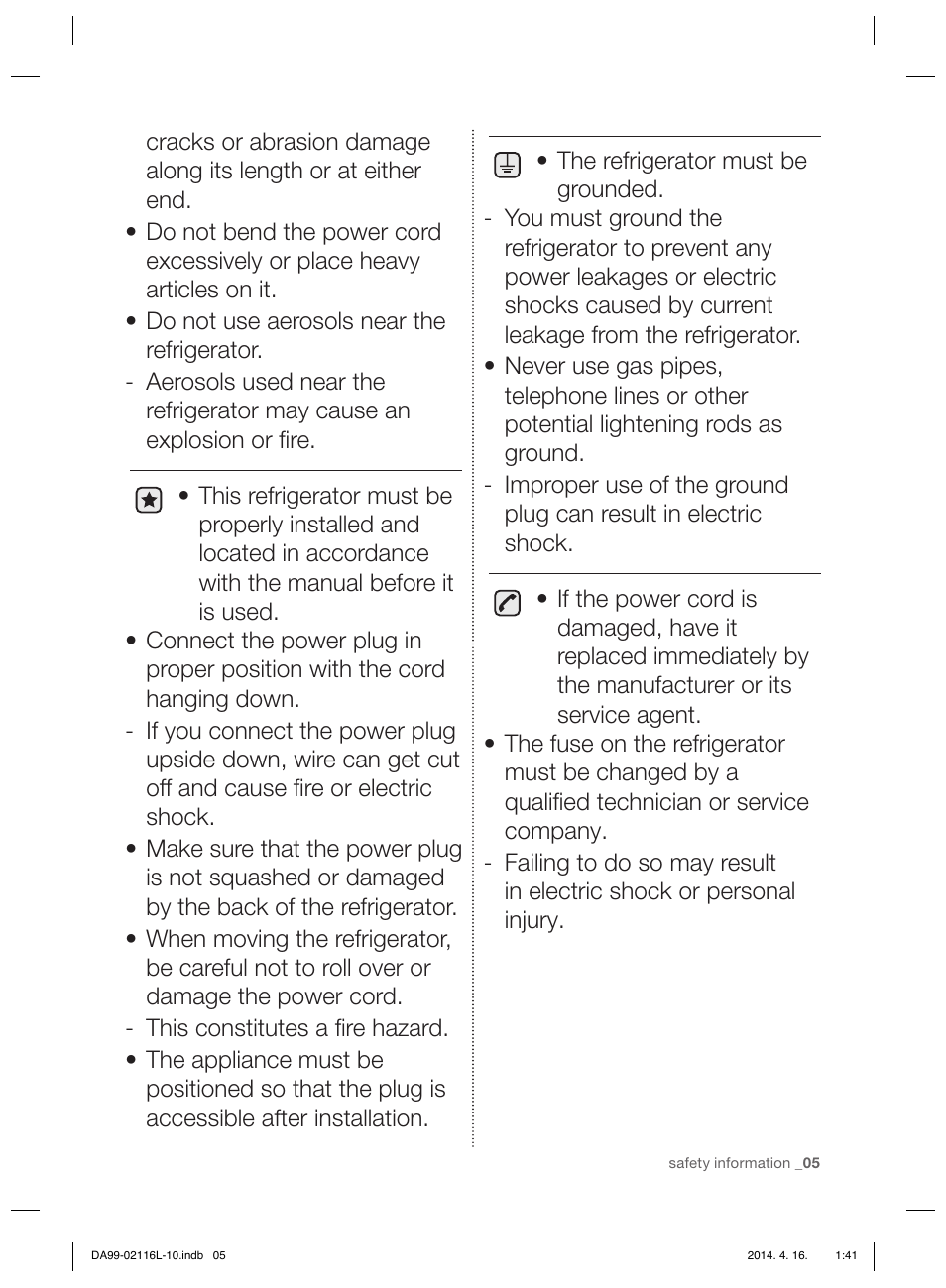 Samsung RL55VTEBG User Manual | Page 5 / 240