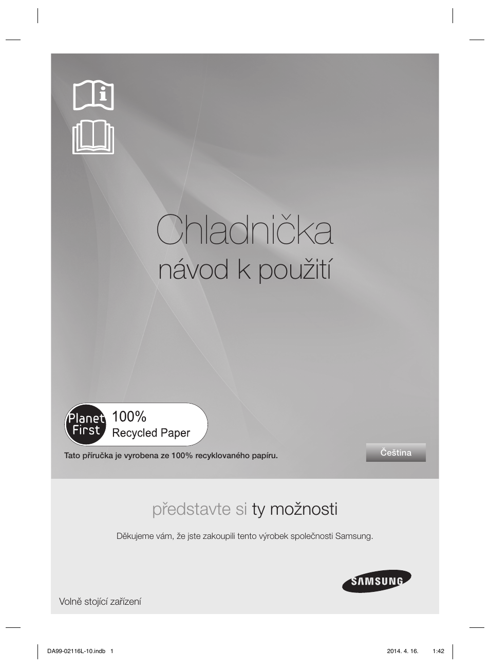 Chladnička, Návod k použití, Představte si ty možnosti | Samsung RL55VTEBG User Manual | Page 81 / 240