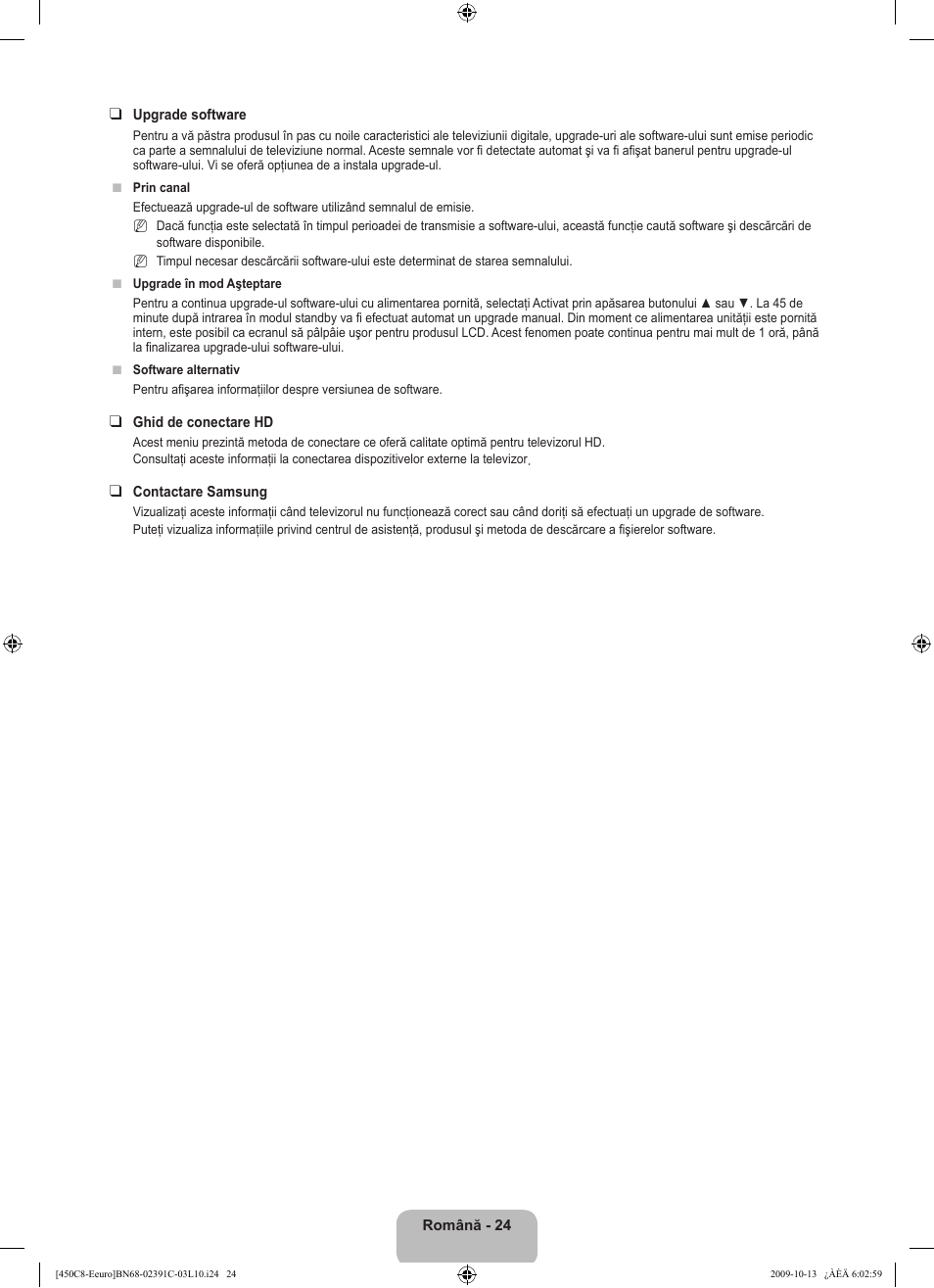 Samsung LE22B450C8W User Manual | Page 298 / 348