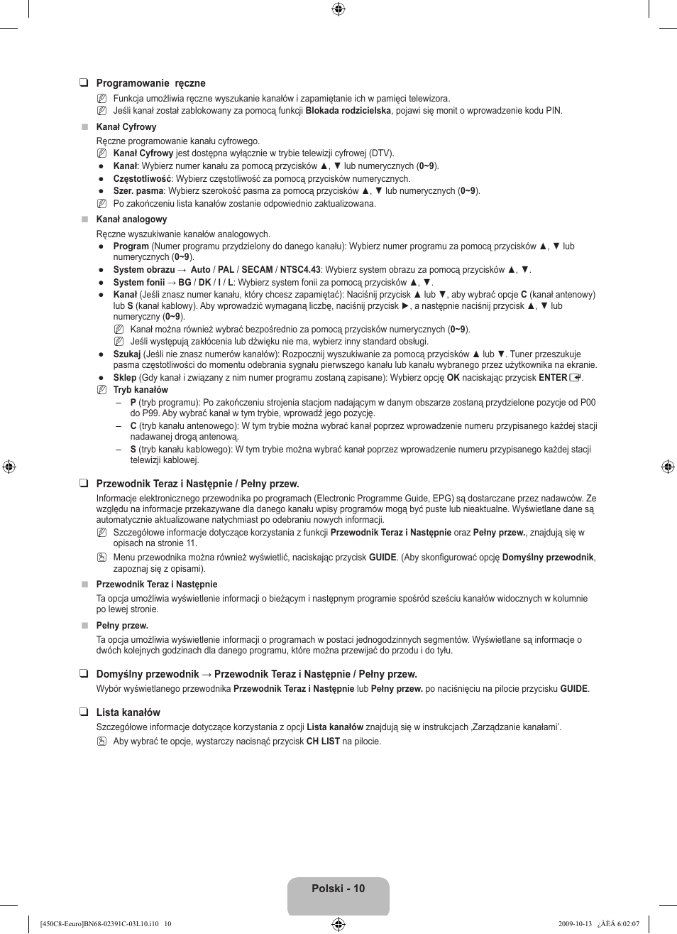 Samsung LE22B450C8W User Manual | Page 80 / 348