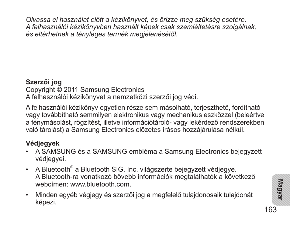 Samsung BHS3000 User Manual | Page 165 / 196