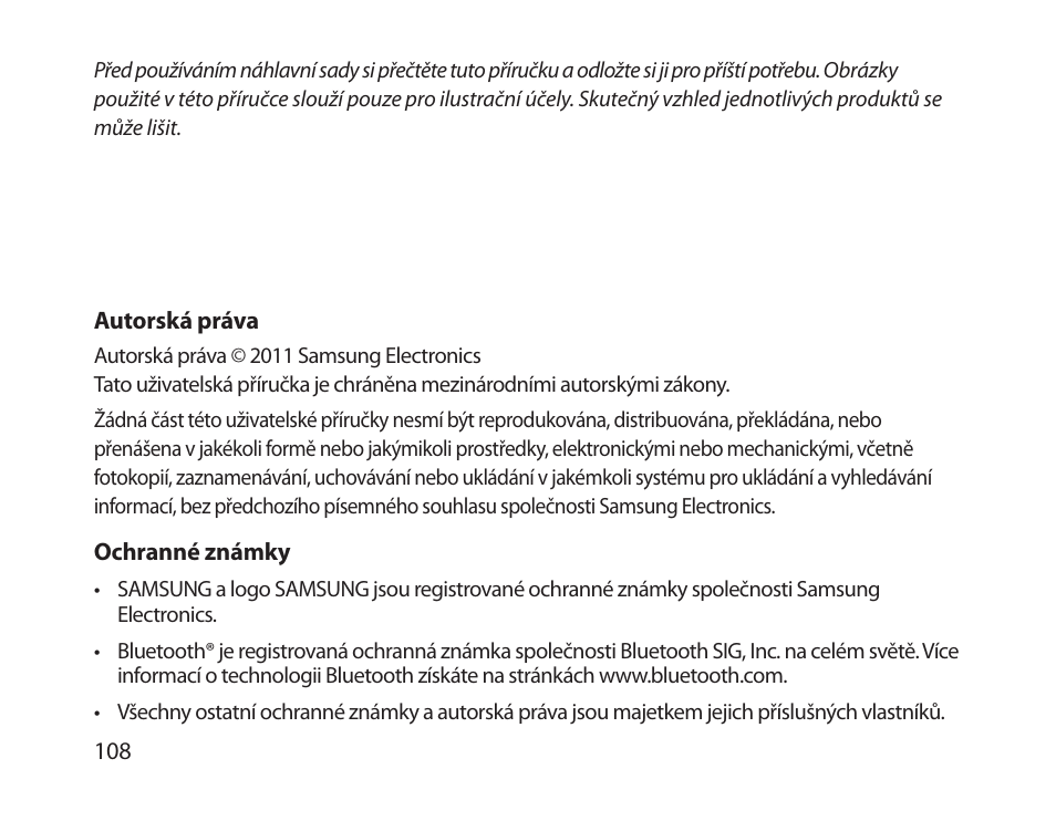 Samsung HM1800 User Manual | Page 110 / 161
