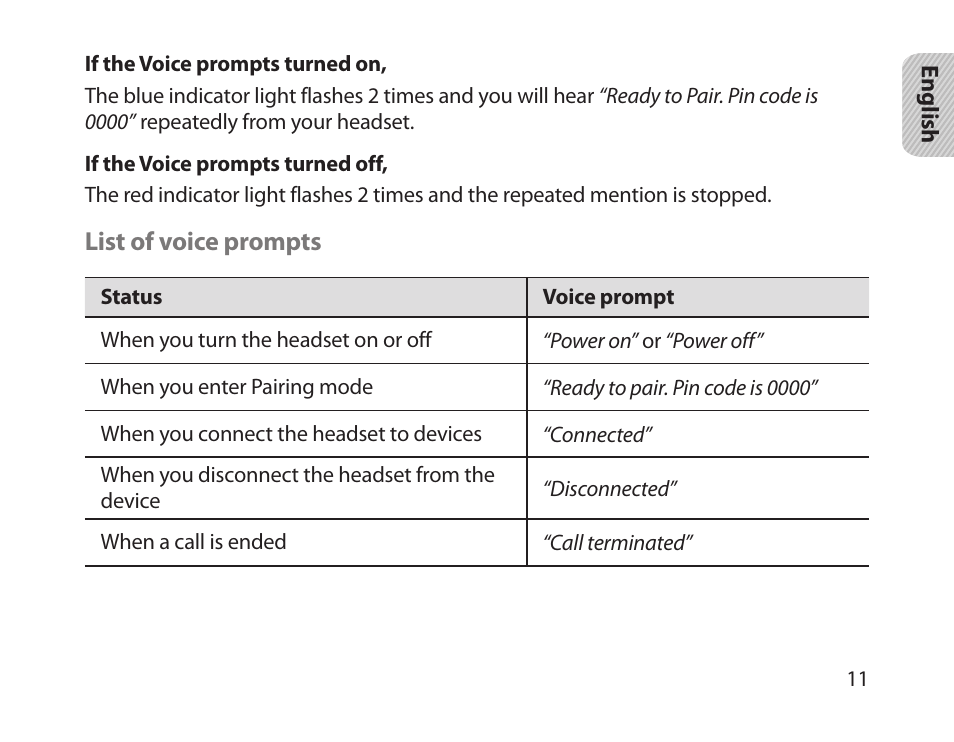 Samsung HM1800 User Manual | Page 13 / 161