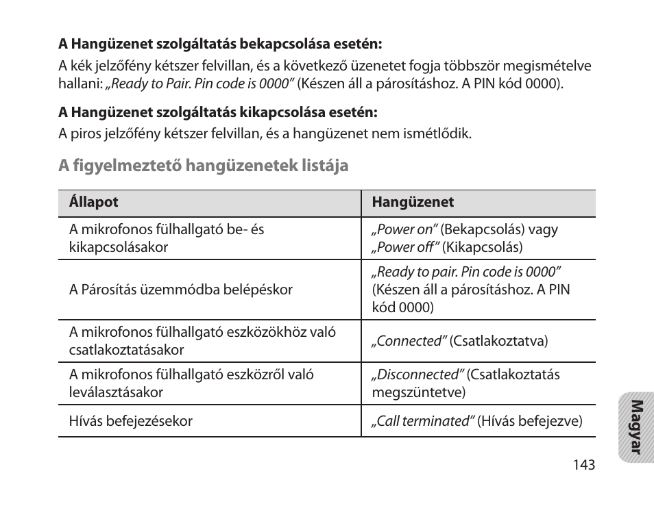 Samsung HM1800 User Manual | Page 145 / 161