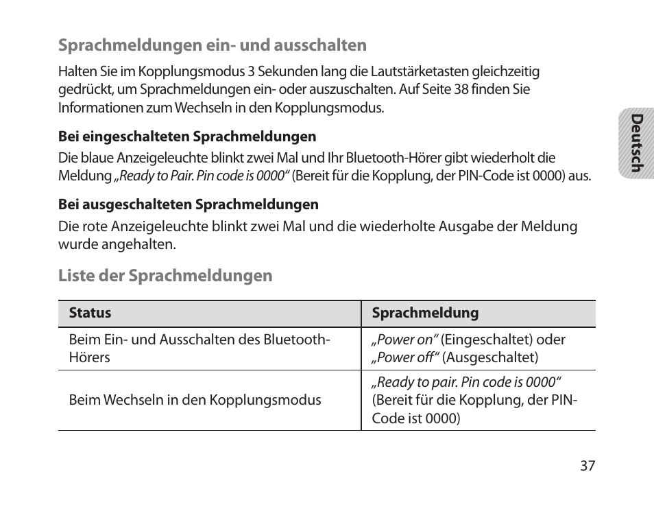 Samsung HM1800 User Manual | Page 39 / 161