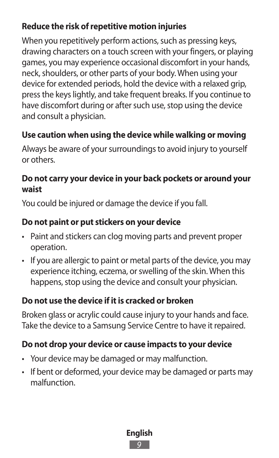 Samsung SM-R350 User Manual | Page 10 / 605