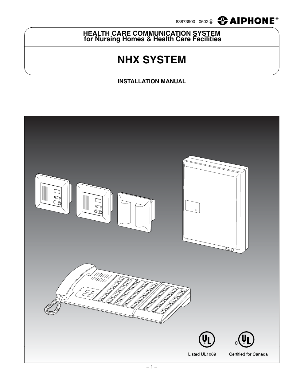 Aiphone 83873900 0602 E User Manual | 32 pages