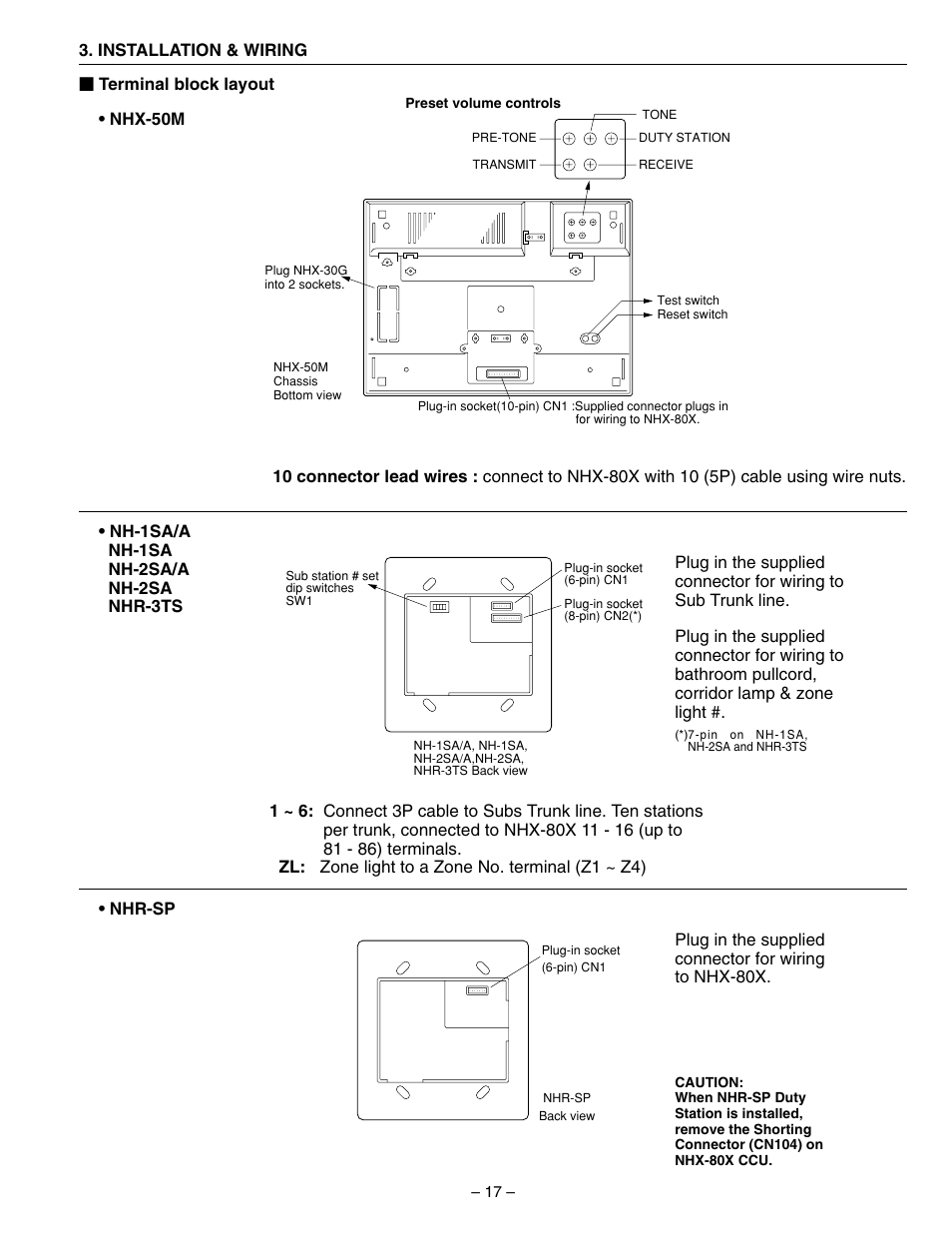 Aiphone 83873900 0602 E User Manual | Page 17 / 32