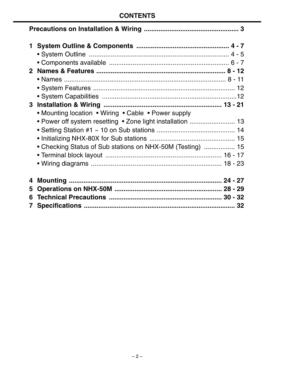 Aiphone 83873900 0602 E User Manual | Page 2 / 32