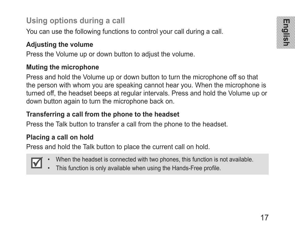 Samsung BHM3200 User Manual | Page 19 / 158