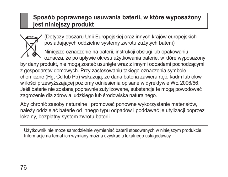 Niniejszy produkt | Samsung BHM3200 User Manual | Page 78 / 158