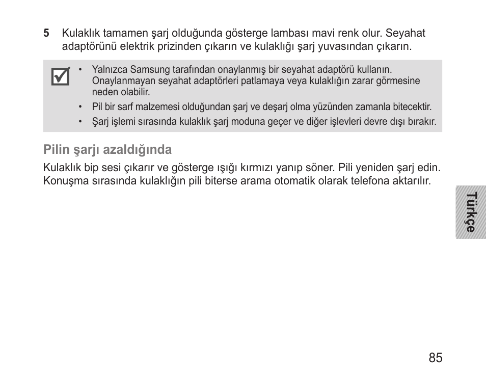 Samsung BHM3200 User Manual | Page 87 / 158