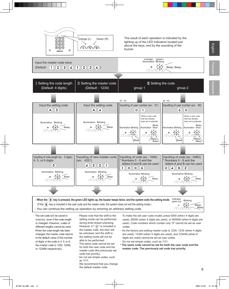 Aiphone JK-DVF-AC User Manual | Page 9 / 13