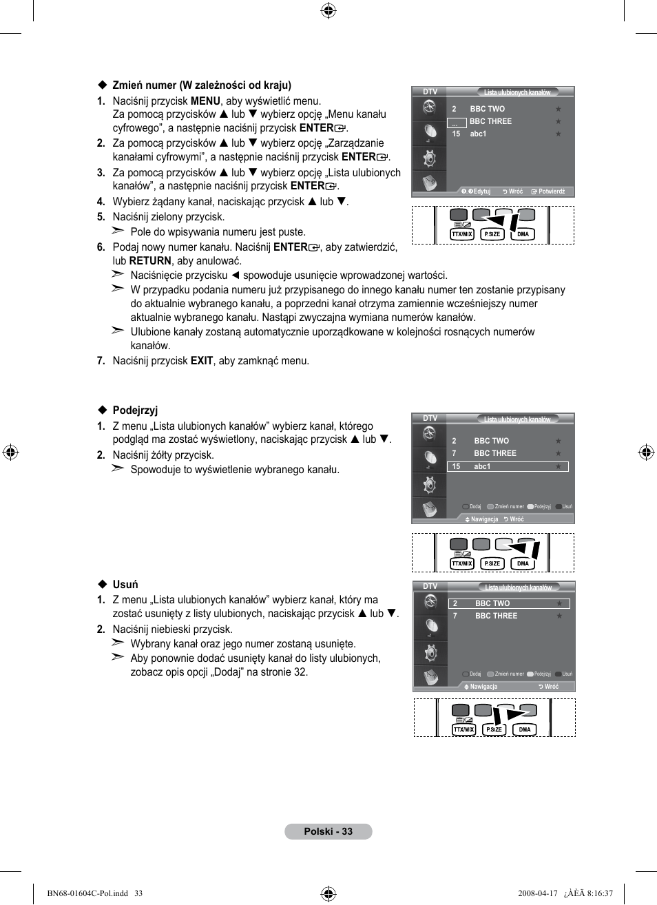 Samsung LE37A616A3F User Manual | Page 171 / 614