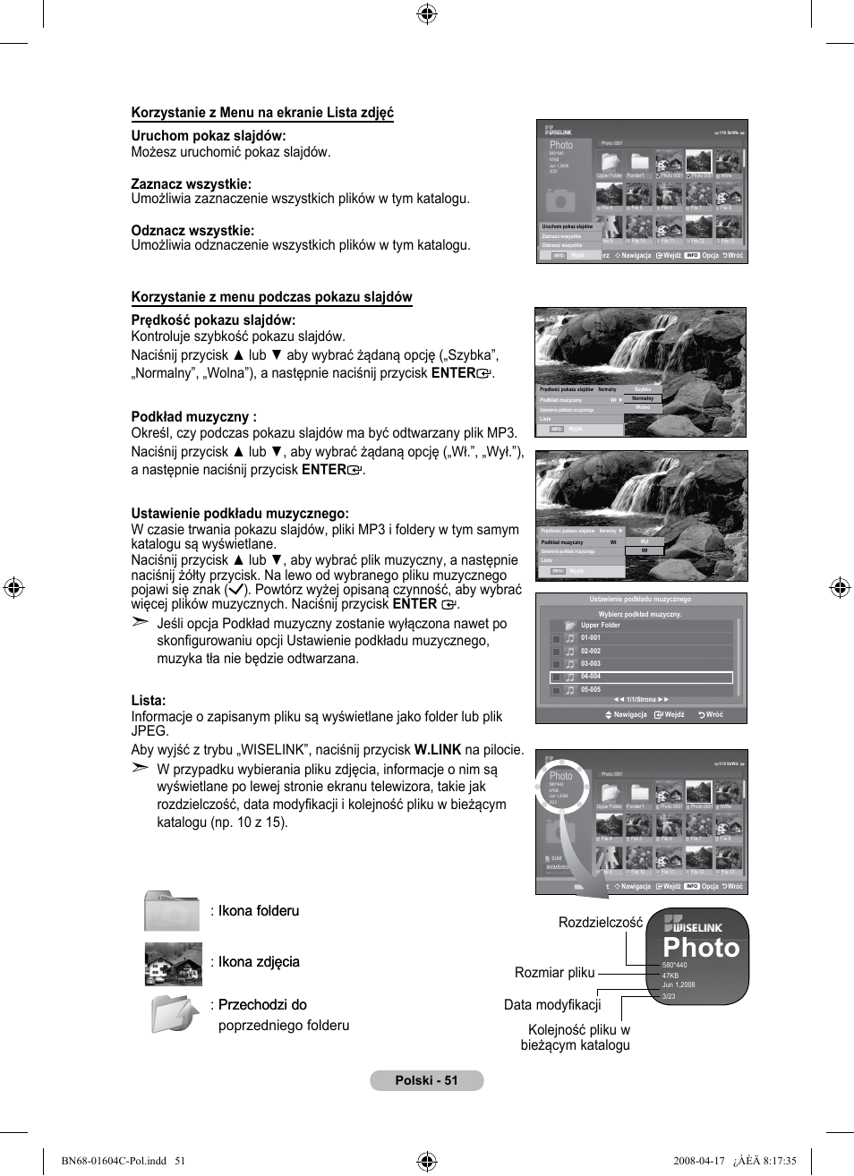 Photo | Samsung LE37A616A3F User Manual | Page 189 / 614