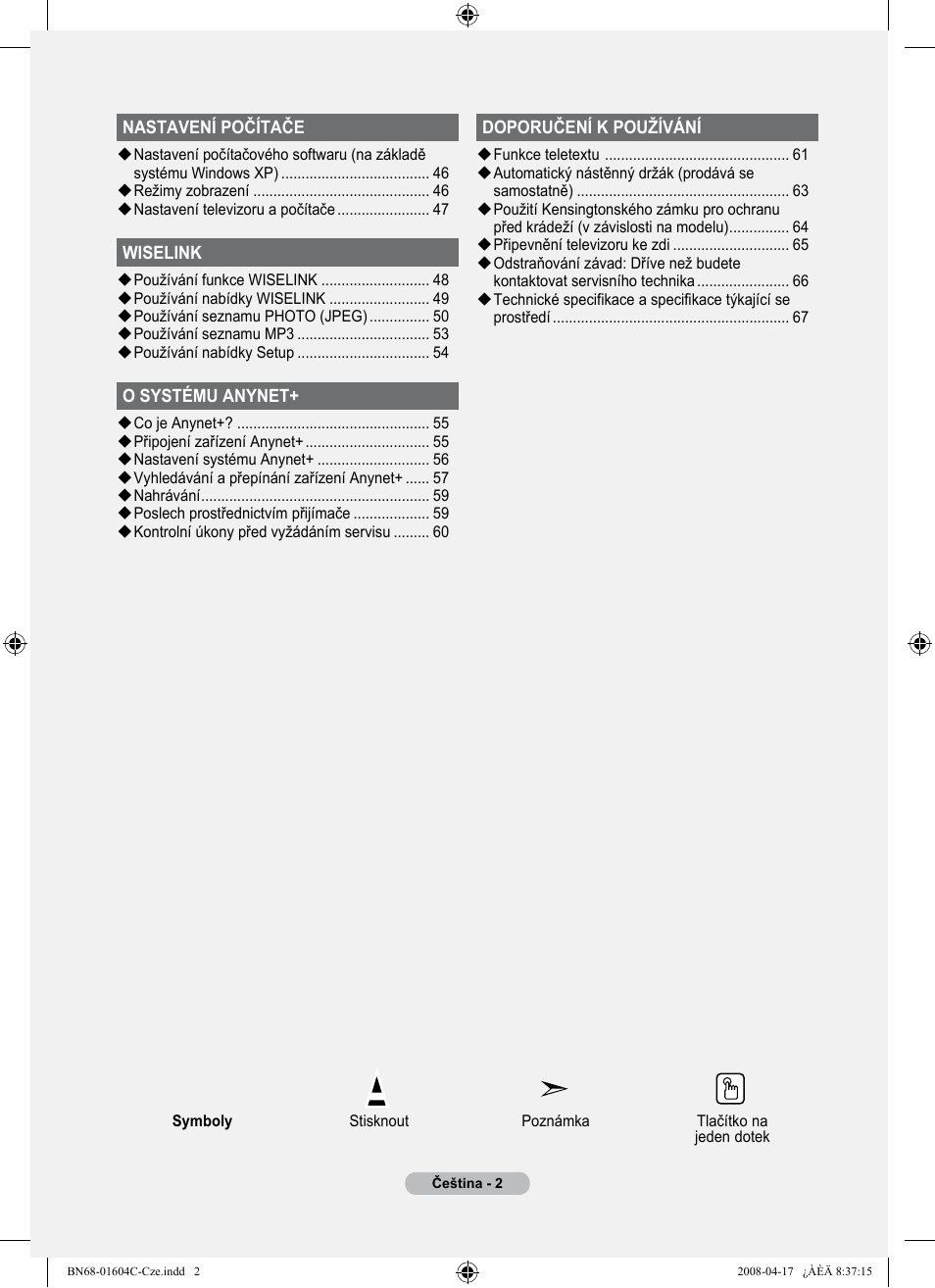 Samsung LE37A616A3F User Manual | Page 412 / 614